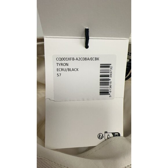 ISABEL MARANT Tyron Logo-Embroidered Cotton-Twill  Baseball Cap In Ecru Black  5 - Picture 6 of 8